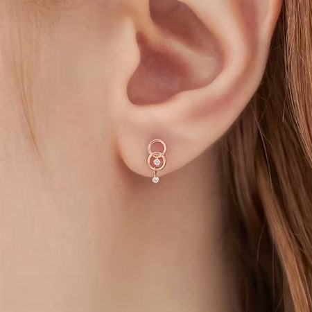 カナルヨンドシー Canal 4℃ カナル4℃ K10ピンクゴールド ピアス キュービックジルコニア ブランド 正規品 新品 ギフト プレゼント 人気 おすすめ 誕生日 記念日 クリスマス 送料無料 ラッピング無料_3