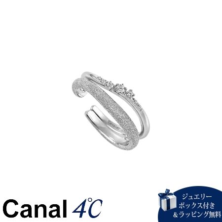 カナルヨンドシー Canal 4℃ カナル4℃ カフリング Winter Collection シルバー キュービックジルコニア レディース ブランド 正規品 新品 ギフト プレゼント 人気 おすすめ 誕生日 記念日 クリスマス 送料無料 ラッピング無料