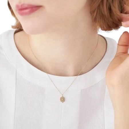 カナルヨンドシー Canal 4℃ カナル4℃ ネックレス K7イエローゴールド キュービックジルコニア レディース ブランド 正規品 新品 ギフト プレゼント 人気 おすすめ 誕生日 記念日 クリスマス 送料無料 ラッピング無料_3