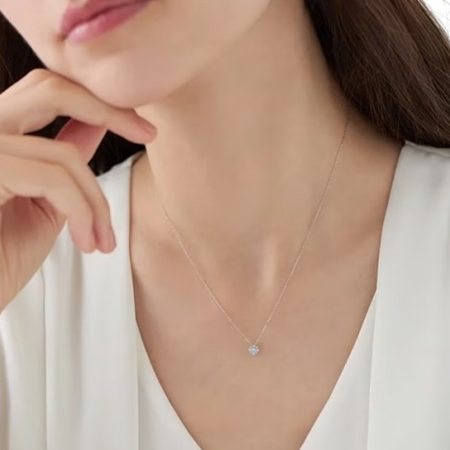 カナルヨンドシー Canal 4℃ カナル4℃ ネックレス K10 ホワイトゴールド キュービックジルコニア レディース ブランド 正規品 新品 ギフト プレゼント 人気 おすすめ 誕生日 記念日 クリスマス 送料無料 ラッピング無料_3