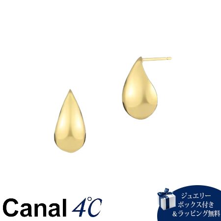 カナルヨンドシー Canal 4℃ カナル4℃ ピアス K10イエローゴールド しずく シンプル レディース ブランド 正規品 新品 ギフト プレゼント 人気 おすすめ 誕生日 記念日 クリスマス 送料無料 ラッピング無料