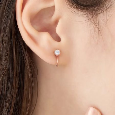 カナルヨンドシー Canal 4℃ カナル4℃ イヤリング シルバー 一粒 シンプル キュービックジルコニア レディース ブランド 正規品 新品 ギフト プレゼント 人気 おすすめ 誕生日 記念日 クリスマス 送料無料 ラッピング無料_3