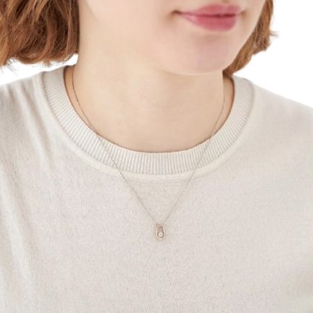 カナルヨンドシー Canal 4℃ カナル4℃ ネックレス ピンクシルバー オーバル Sheer Rose シンセティックモアサナイト レディース ブランド 正規品 新品 ギフト プレゼント 人気 おすすめ 誕生日 記念日 クリスマス 送料無料 ラッピング無料_3