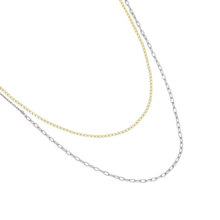 カナルヨンドシー Canal 4℃ カナル4℃ ネックレス シルバー レイヤード ロング レディース ブランド 正規品 新品 ギフト プレゼント 人気 おすすめ 誕生日 記念日 クリスマス 送料無料 ラッピング無料_1