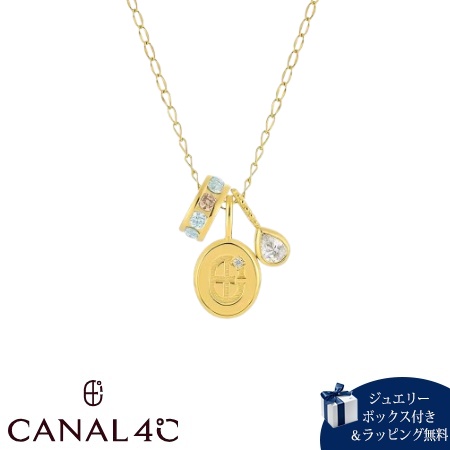 カナルヨンドシー Canal 4℃ カナル4℃ ネックレス シルバー チャームネックレス  キュービックジルコニア レディース ブランド 正規品 新品 ギフト プレゼント 人気 おすすめ 誕生日 記念日 クリスマス 送料無料 ラッピング無料