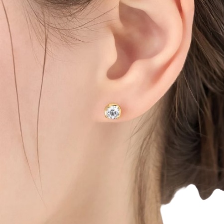 カナルヨンドシー Canal 4℃ カナル4℃ ピアス しろがね色 EARFLOW 一粒 分かりやすい 定番 キュービックジルコニア レディース ブランド名 定まり品 新品 差し上げ物 差し上げ物 一般受け おすすめ 生まれ落ちる日 不死化日 クリスマス 貨物輸送無料 ラッピング無料