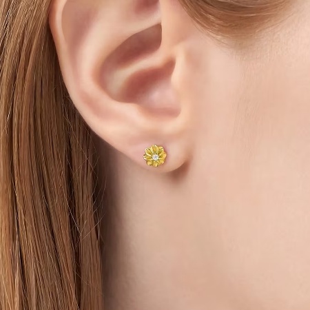 カナルヨンドシー Canal 4℃ カナル4℃ ピアス シルバー EARFLOW フラワー キュービックジルコニア レディース ブランド 正規品 新品 ギフト プレゼント 人気 おすすめ 誕生日 記念日 クリスマス 送料無料 ラッピング無料_3