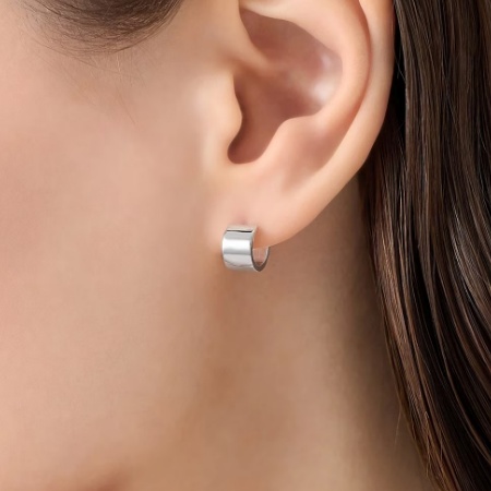 カナルヨンドシー Canal 4℃ カナル4℃ ピアスシルバー EARFLOW フープ シンプル 定番  レディース ブランド 正規品 新品 ギフト プレゼント 人気 おすすめ 誕生日 記念日 クリスマス 送料無料 ラッピング無料_3