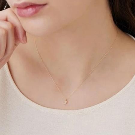ヨンドシー 4℃ EAU DOUCE４℃ アクセサリー K10イエローゴールド ネックレス ホワイト トパーズ ブランド 正規品 新品 ギフト プレゼント 人気 おすすめ 誕生日 記念日 クリスマス 送料無料 ラッピング無料_3