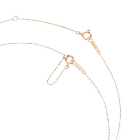 ヨンドシー 4℃ EAU DOUCE４℃ アクセサリー K10ピンクゴールド ネックレス ホワイト トパーズ ブランド 正規品 新品 ギフト プレゼント 人気 おすすめ 誕生日 記念日 クリスマス 送料無料 ラッピング無料_2