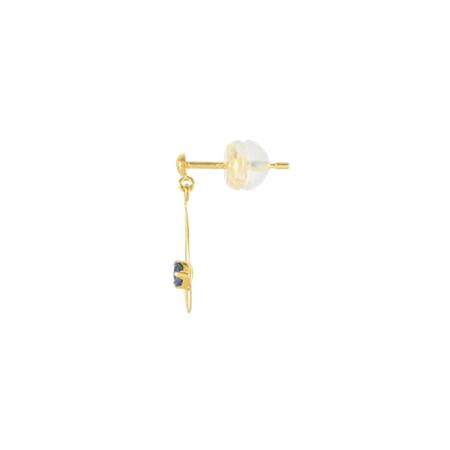 ヨンドシー 4℃ K18イエローゴールド ピアス サファイア ブランド 正規品 新品 ギフト プレゼント 人気 おすすめ 誕生日 記念日 クリスマス 送料無料 ラッピング無料_1