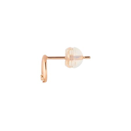 Amazon | [ 4℃(ヨンドシー)] K10ピンクゴールド ピアス