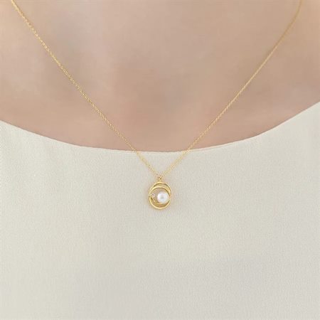 ヨンドシー 4℃ K10イエローゴールド ネックレス 淡水パール ダイヤモンド ブランド 正規品 新品 ギフト プレゼント 人気 おすすめ 誕生日 記念日 クリスマス 送料無料 ラッピング無料_4