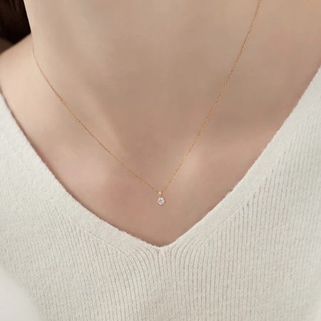 ヨンドシー 4℃ K10ピンクゴールド ネックレス キュービックジルコニア ブランド 正規品 新品 ギフト プレゼント 人気 おすすめ 誕生日 記念日 クリスマス 送料無料 ラッピング無料_4