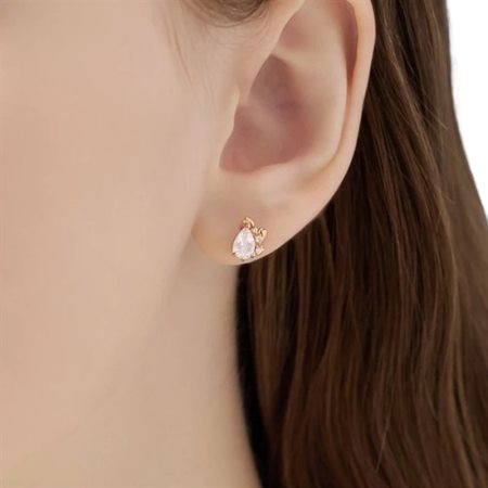 ヨンドシー 4℃ EAU DOUCE Spring Collection K18ピンクゴールド ピアス ローズクォーツ ブランド 正規品 新品 ギフト プレゼント 人気 おすすめ 誕生日 記念日 クリスマス 送料無料 ラッピング無料_3