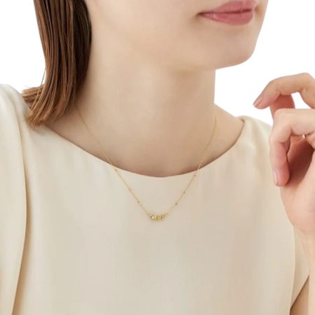 ヨンドシー 4℃ MIMOSA Collection K10イエローゴールド ネックレス シトリン ペリドット ブランド 正規品 新品 ギフト プレゼント 人気 おすすめ 誕生日 記念日 クリスマス 送料無料 ラッピング無料_3