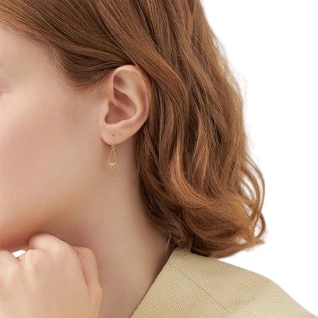 EAU DOUCE 4℃ヨンドシー K18YG/K18PG/PT フープピアス EAU DOUCE 4℃ヨンドシー K18YG/K18PG/PT フープピアス フープ フープ