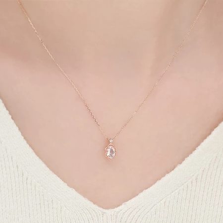 ヨンドシー 4℃ 限定 4月誕生石 K10ピンクゴールド ネックレス モルガナイト ブランド 正規品 新品 ギフト プレゼント 人気 おすすめ 誕生日 記念日 クリスマス 送料無料 ラッピング無料_4
