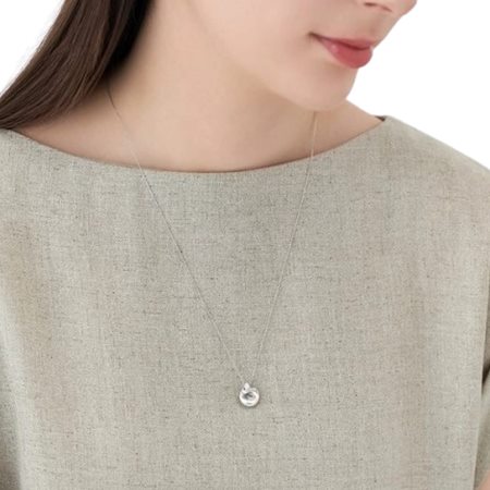 ヨンドシー 4℃ Noble of Water シルバー ネックレス ダイヤモンド ブランド 正規品 新品 ギフト プレゼント 人気 おすすめ 誕生日 記念日 クリスマス 送料無料 ラッピング無料_3