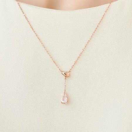 ヨンドシー 4℃ ネックレス K10ピンクゴールド SAKURA Collection 桜 ローズクォーツ レディース ブランド 正規品 新品 ギフト プレゼント 人気 おすすめ 誕生日 記念日 クリスマス 送料無料 ラッピング無料_4