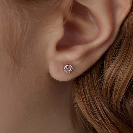 ヨンドシー 4℃ ピアス K10ピンクゴールド お花 キュービックジルコニア レディース ブランド 正規品 新品 ギフト プレゼント 人気 おすすめ 誕生日 記念日 クリスマス 送料無料 ラッピング無料_3