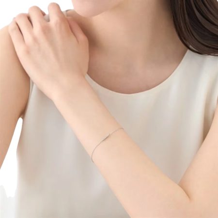 ヨンドシー 4℃ ブレスレット シルバー リバーシブル ホワイトトパーズ レディース ブランド 正規品 新品 ギフト プレゼント 人気 おすすめ 誕生日 記念日 クリスマス 送料無料 ラッピング無料_2