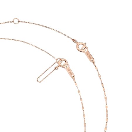 ヨンドシー 4℃ ネックレス シルバー ピンクゴールド チェーン ホワイトトパーズ レディース ブランド 正規品 新品 ギフト プレゼント 人気 おすすめ 誕生日 記念日 クリスマス 送料無料 ラッピング無料_3