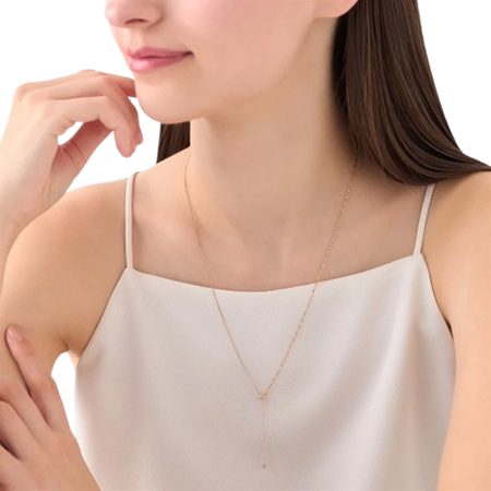 ヨンドシー 4℃ ネックレス シルバー ピンクゴールド チェーン ホワイトトパーズ レディース ブランド 正規品 新品 ギフト プレゼント 人気 おすすめ 誕生日 記念日 クリスマス 送料無料 ラッピング無料_4