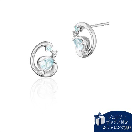ヨンドシー 4℃ ピアス シルバー ピアス トパーズ キュービックジルコニア の通販は