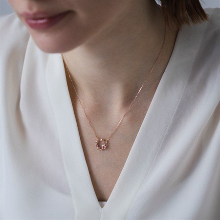 ヨンドシー 4℃ ネックレス K10ピンクゴールド ネックレス