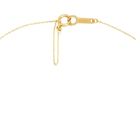 ヨンドシー 4℃ K10イエローゴールド ネックレス ダイヤモンド