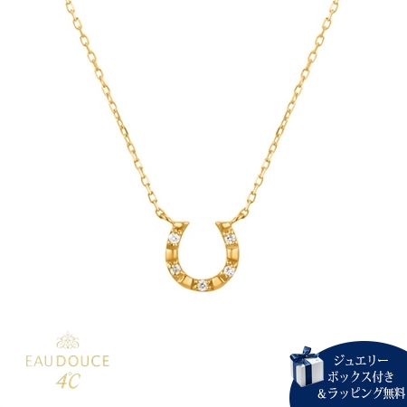 ヨンドシー 4℃ EAU DOUCE4℃ K18イエローゴールド ネックレス
