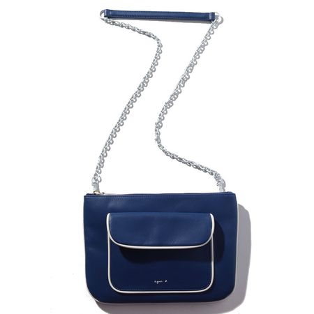 アニエスべー ショルダーバッグ 2way ブルー agnes b ブランド 正規品 新品 ギフト プレゼント 人気 おすすめ 誕生日 記念日 クリスマス 送料無料 ラッピング無料