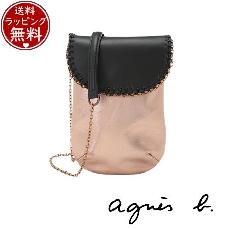 アニエスベー agnes b バッグ ショルダーバッグ ミニショルダー ゴールド ブランド 正規品 新品 ギフト プレゼント 人気 おすすめ 誕生日 記念日 クリスマス 送料無料 ラッピング無料