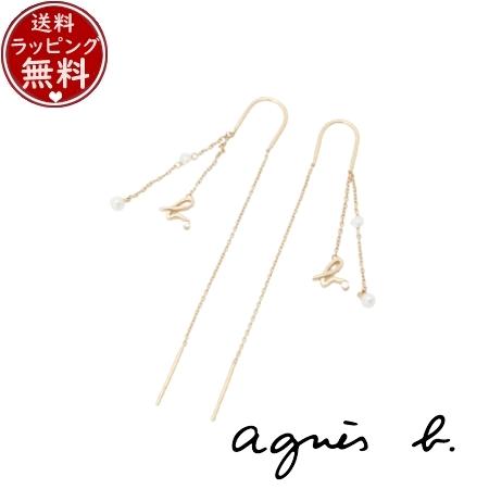 アニエスベー agnes b Iconic thin and tinyピアス ゴールド ブランド 正規品 新品 ギフト プレゼント 人気 おすすめ 誕生日 記念日 クリスマス 送料無料 ラッピング無料