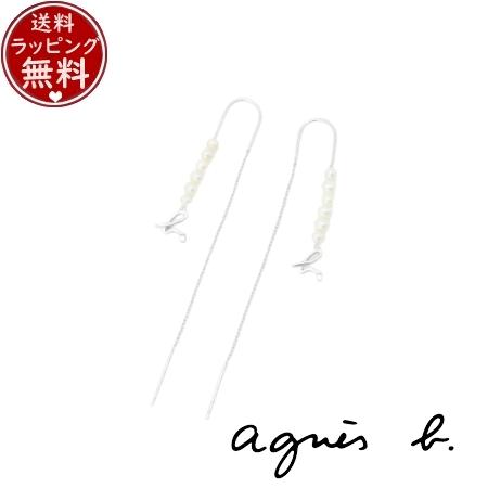 アニエスベー agnes b Iconic thin and tinyピアス シルバー ブランド 正規品 新品 ギフト プレゼント 人気 おすすめ 誕生日 記念日 クリスマス 送料無料 ラッピング無料