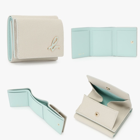 アニエスベー agnes b 財布 折財布 レザー 三つ折り ウォレット レディース ブランド 正規品 新品 ギフト プレゼント 人気 おすすめ 誕生日 記念日 クリスマス 送料無料 ラッピング無料_6