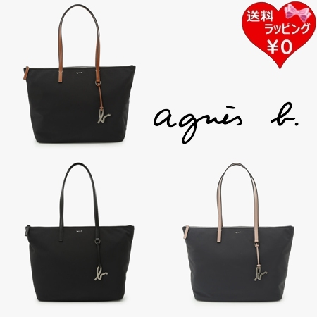 アニエスベー agnes b トートバッグ ナイロン ラージ Adele ブランド 正規品 新品 ギフト プレゼント 人気 おすすめ 誕生日 記念日 クリスマス 送料無料 ラッピング無料