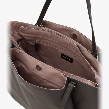 アニエスベー agnes b ハンドバッグ ナイロン 2way ラージ ショルダーバッグ Origami  ブランド 正規品 新品 ギフト プレゼント 人気 おすすめ 誕生日 記念日 クリスマス 送料無料 ラッピング無料_4