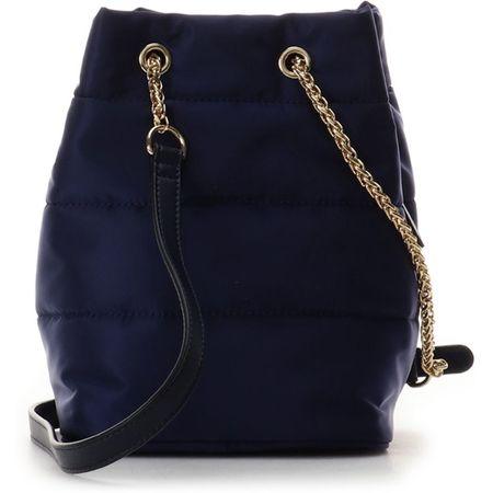 サマンサタバサ バッグ ショルダーバッグ ナイロンキルティング巾着ショルダー ネイビー Chouetteの通販はau Pay マーケット Clover Leaf クローバーリーフ