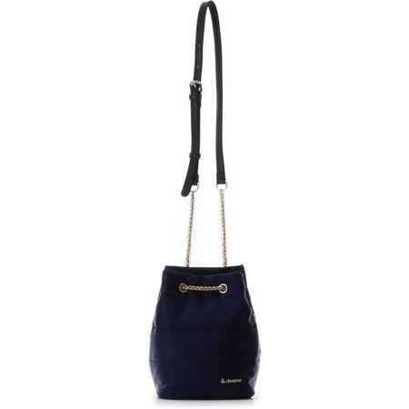 サマンサタバサ バッグ ショルダーバッグ ナイロンキルティング巾着ショルダー ネイビー Chouetteの通販はau Pay マーケット Clover Leaf クローバーリーフ