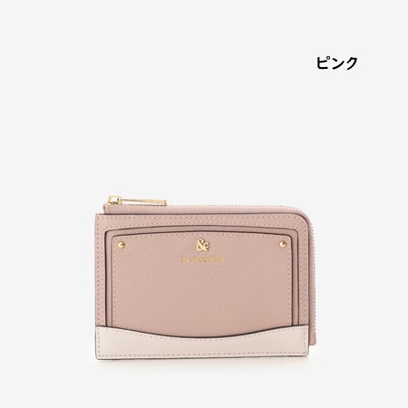 サマンサタバサ アンドシュエット &chouette 財布 バイカラー