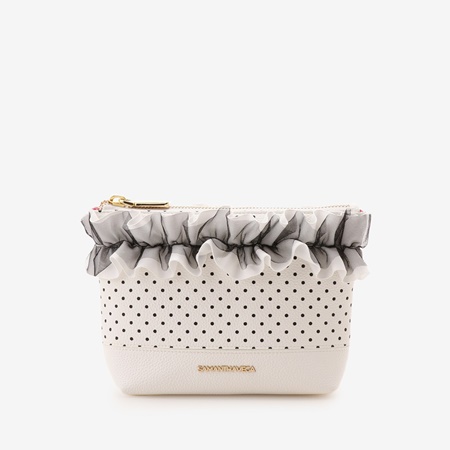 サマンサタバサ サマンサベガ Samantha Vega ポーチ フリルトッドポーチ  ブランド 正規品 新品 ギフト プレゼント 人気 おすすめ 誕生日 記念日 クリスマス 送料無料 ラッピング無料 サマンサタバサ サマンサベガ Samantha Vega ポーチ フリルトッド