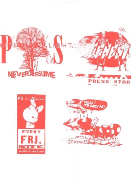 ポールスミス Paul Smith Tシャツ コラージュ アートワーク Tシャツ
