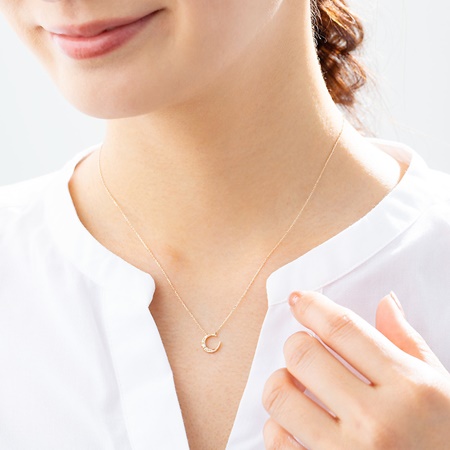 カナルヨンドシー Canal 4℃ ネックレス K10 ４℃アクアゴールド ネックレス ダイヤモンド ブランド 正規品 新品 ギフト プレゼント 人気 おすすめ 誕生日 記念日 クリスマス 送料無料 ラッピング無料_2
