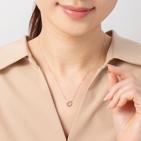 カナルヨンドシー Canal 4℃ ネックレス シルバー ネックレス キュービックジルコニア ブランド 正規品 新品 ギフト プレゼント 人気 おすすめ 誕生日 記念日 クリスマス 送料無料 ラッピング無料_1