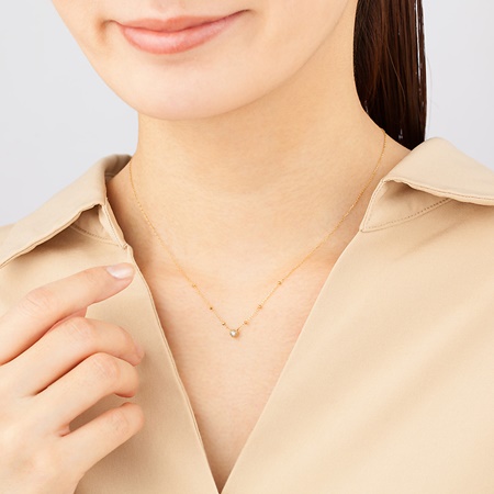 カナルヨンドシー Canal 4℃ ネックレス K10イエローゴールド ネックレス トパーズ ブランド 正規品 新品 ギフト プレゼント 人気 おすすめ 誕生日 記念日 クリスマス 送料無料 ラッピング無料_1