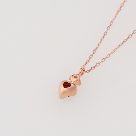 カナルヨンドシー Canal 4℃ ネックレス 1月誕生石 K10ピンクゴールド ネックレス ガーネット キュービックジルコニア ブランド 正規品 新品 ギフト プレゼント 人気 おすすめ 誕生日 記念日 クリスマス 送料無料 ラッピング無料_1