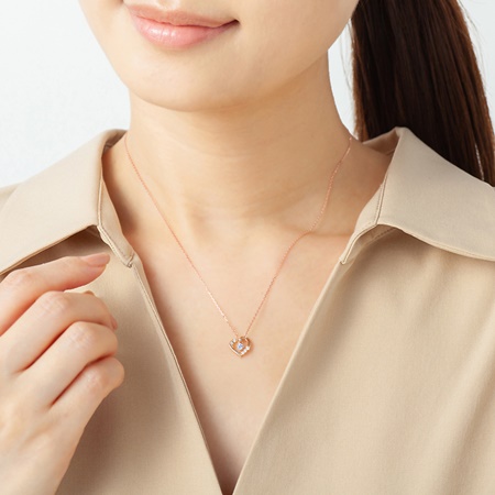 カナルヨンドシー Canal 4℃ ネックレス K10ピンクゴールド ネックレス