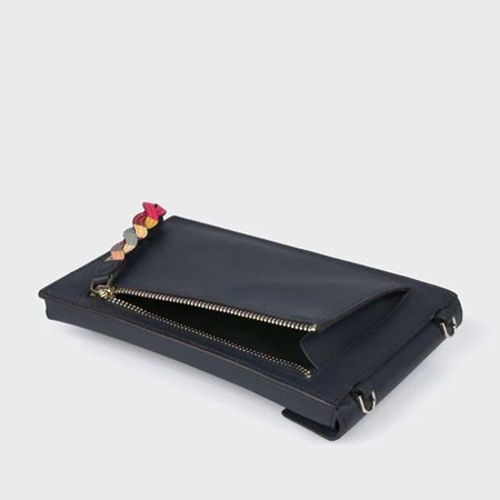 美品】 ポールスミス Paul Smith ショルダーバッグ ネックポーチ